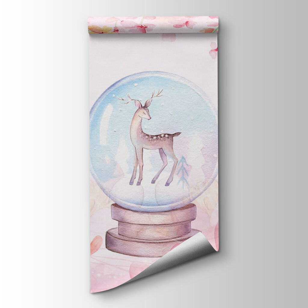 Unicorns and a snow globe Unicorns and a snow globe