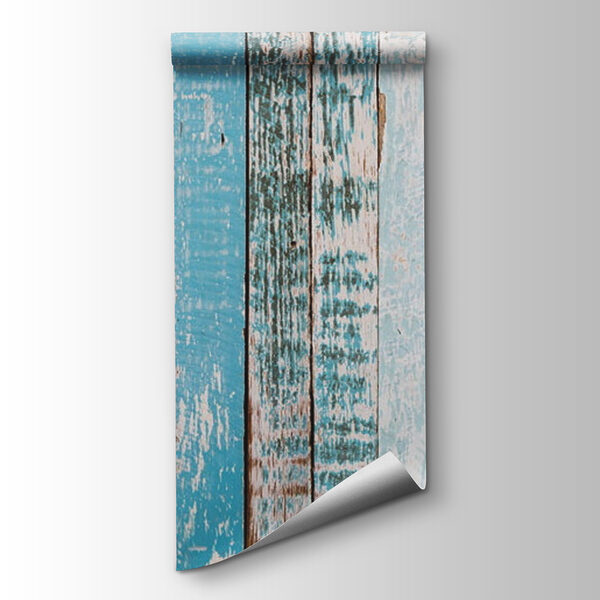 Blue and white wood planks Blue and white wood planks