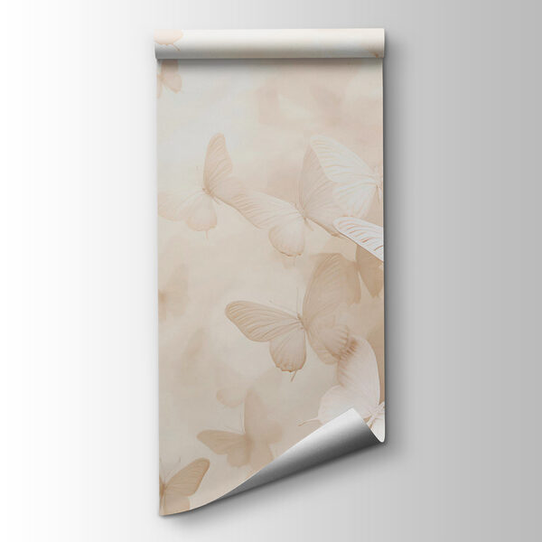 Group of butterflies flying