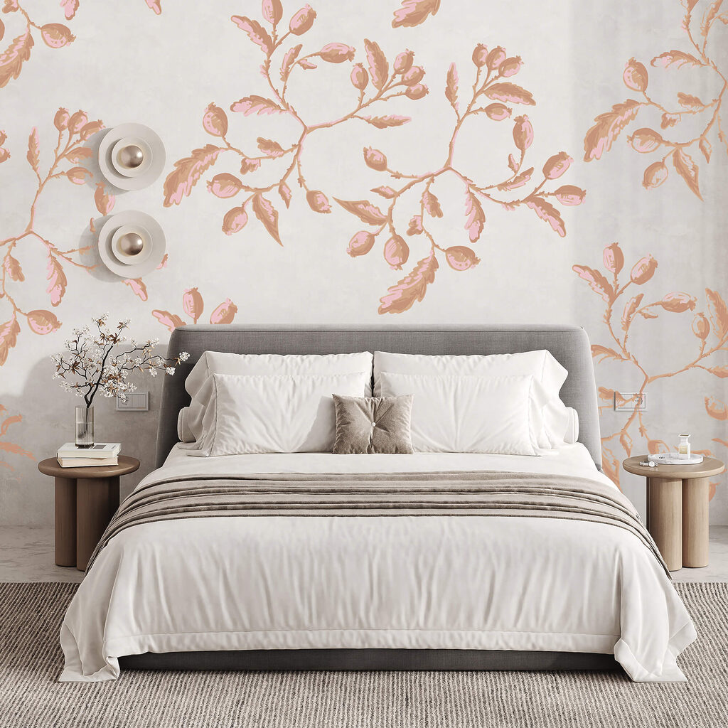 Vzor listů a bobulí