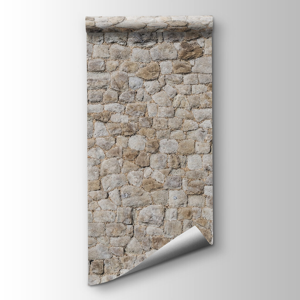 Natural stone wall texture and pattern