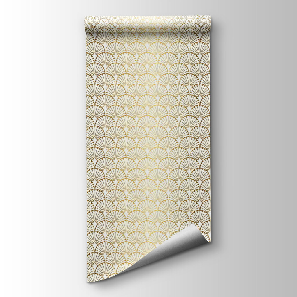 Elegant pattern in warm yellow tones Elegant pattern in warm yellow tones