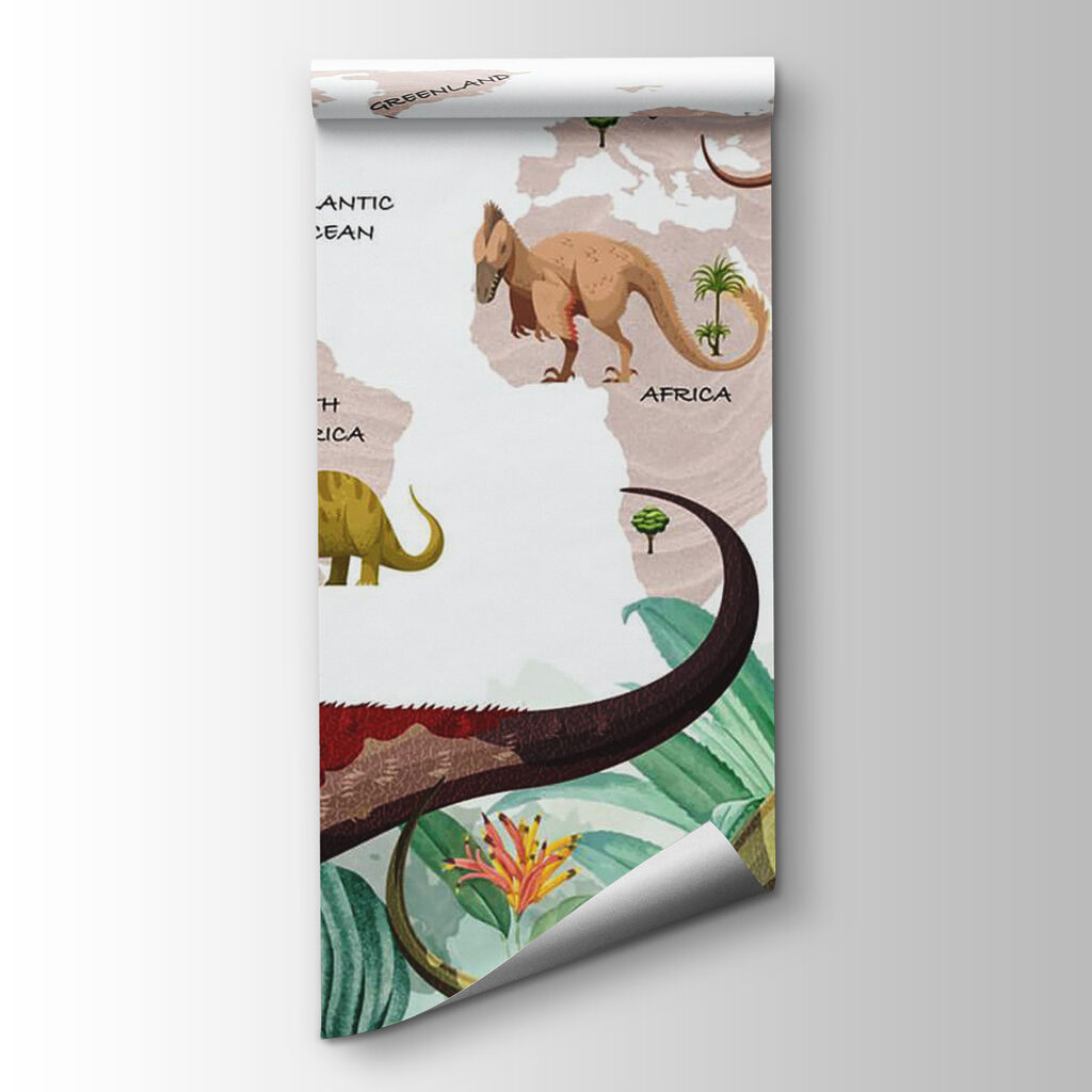 Map of dinosaurs with plants and names Map of dinosaurs with plants and names