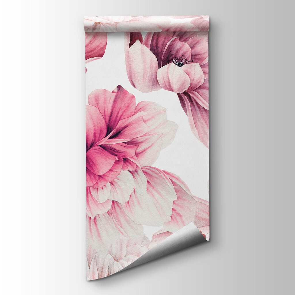 Delicate blooms in soft pastel hues