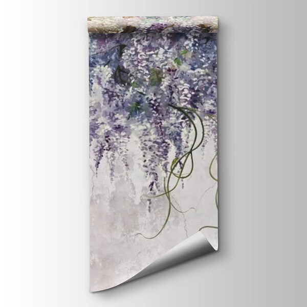 Painting of a wisteria Painting of a wisteria