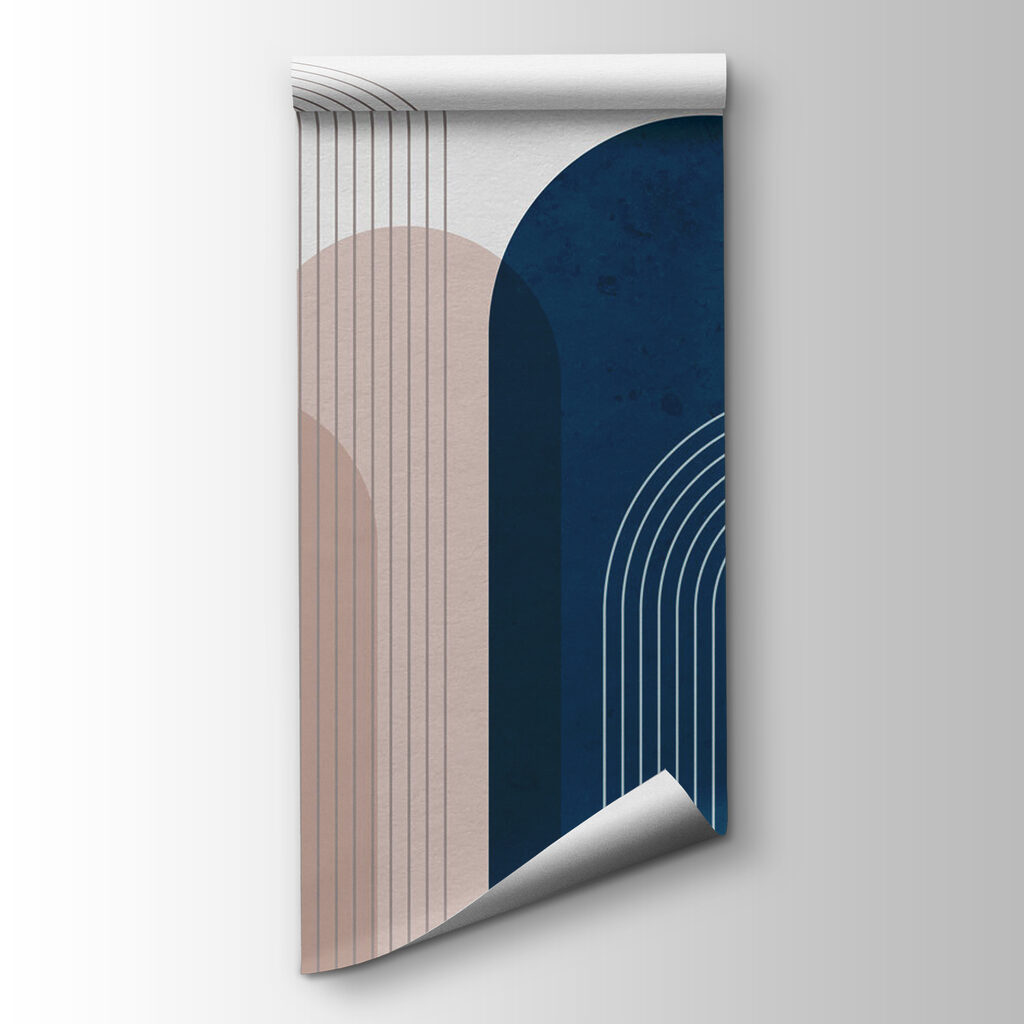 Blue and pink art Blue and pink art