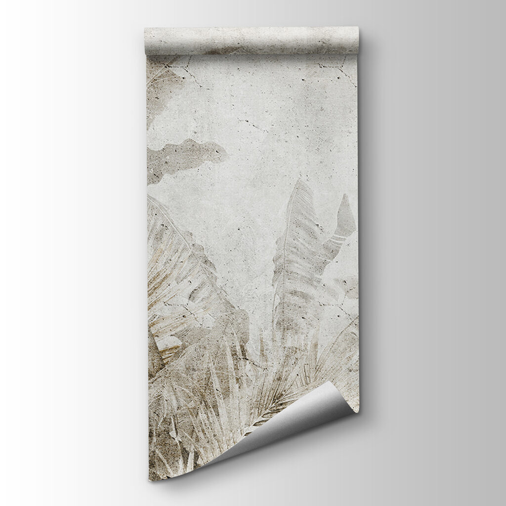 Faded leaves on a textured background Faded leaves on a textured background