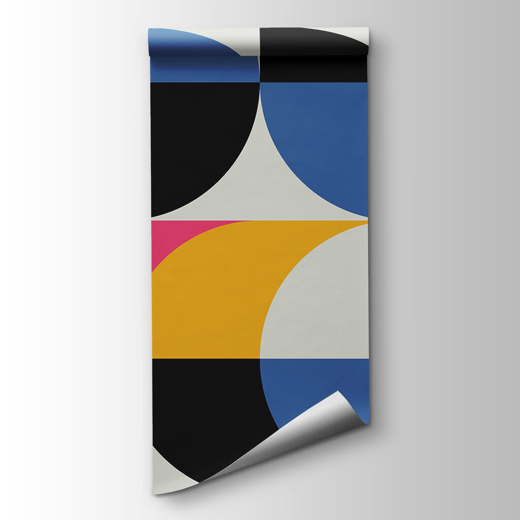 Colorful circles and squares