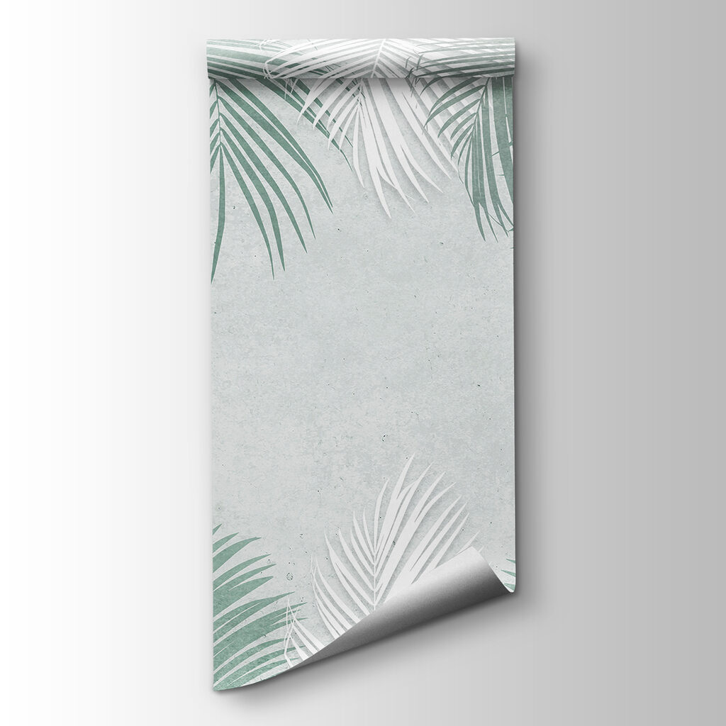 Group of palm leaves