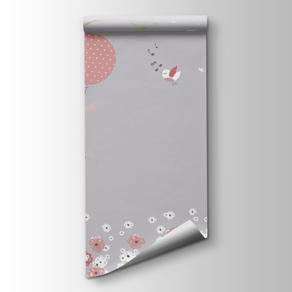 Cartoon of a cat on a swing Cartoon of a cat on a swing