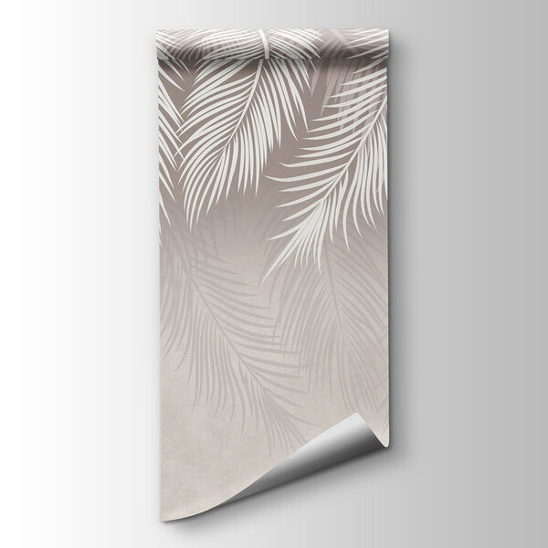 White leaves on a white background White leaves on a white background