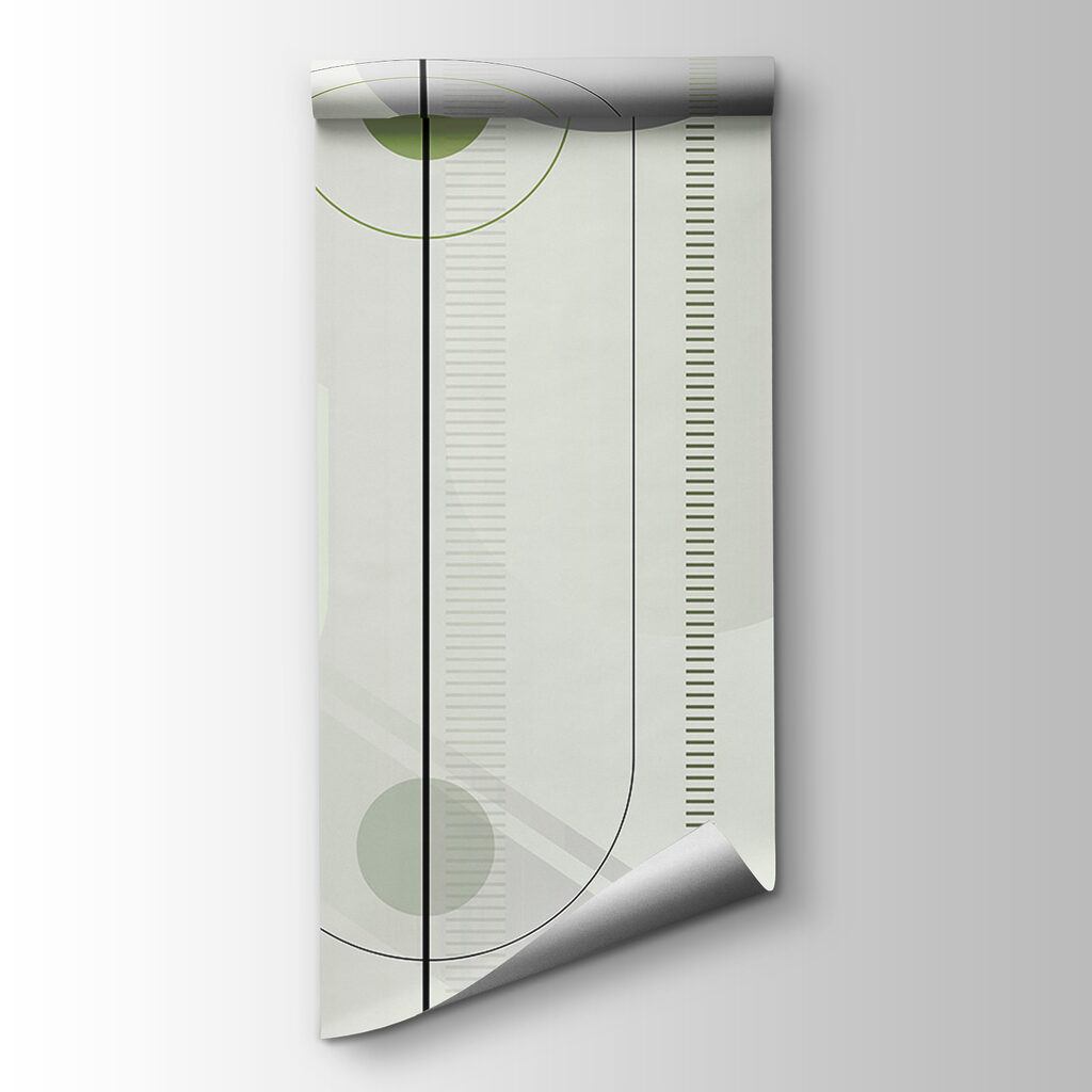 Geometric design in calming colors Geometric design in calming colors