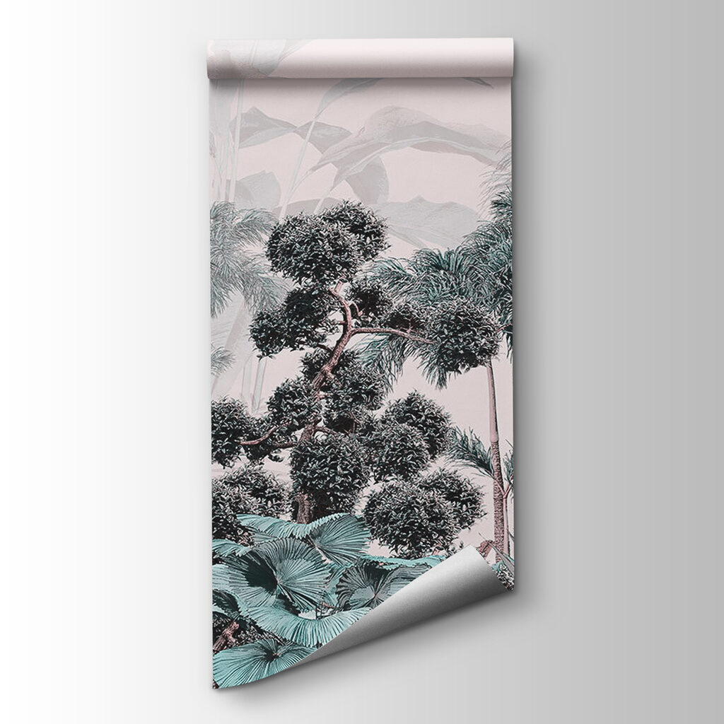 Group of trees and plants