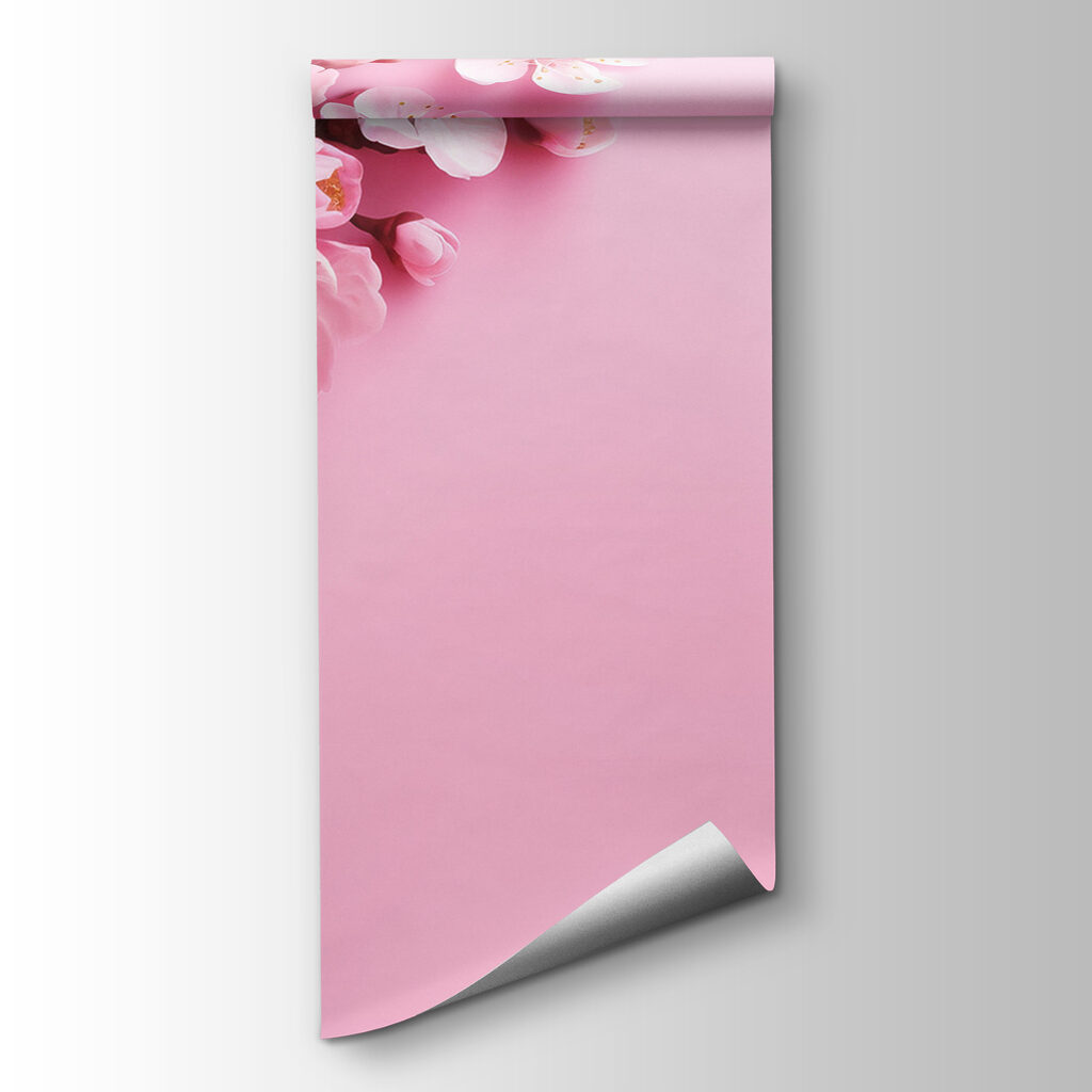 Group of pink flowers on a pink background Group of pink flowers on a pink background