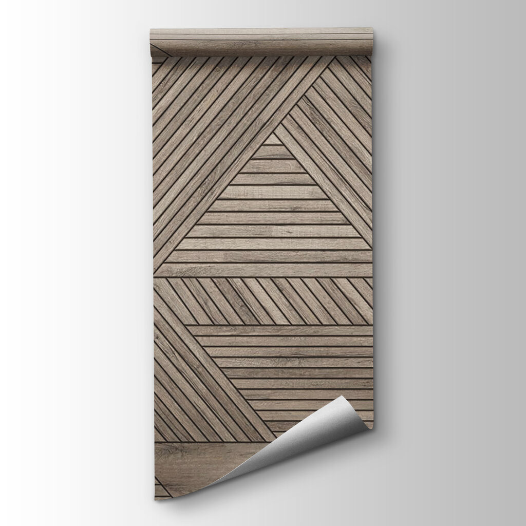 Wood floor with a pattern Wood floor with a pattern