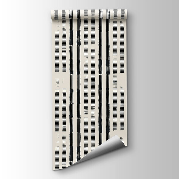 A black and white pattern