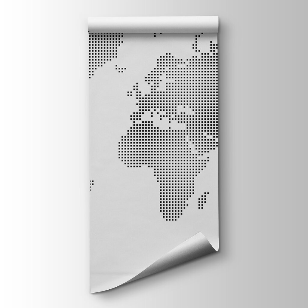 A map of the world
