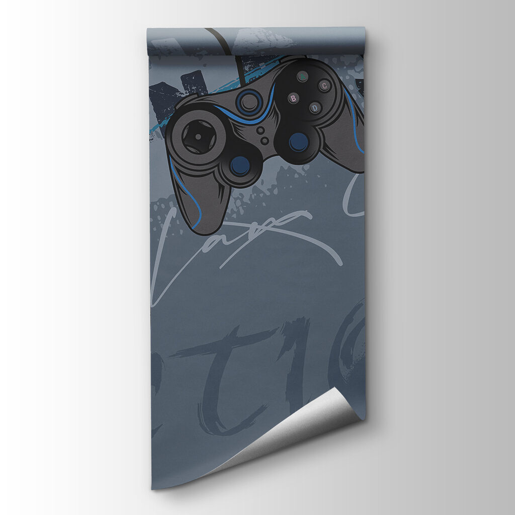 A video game controller from a cord A video game controller from a cord