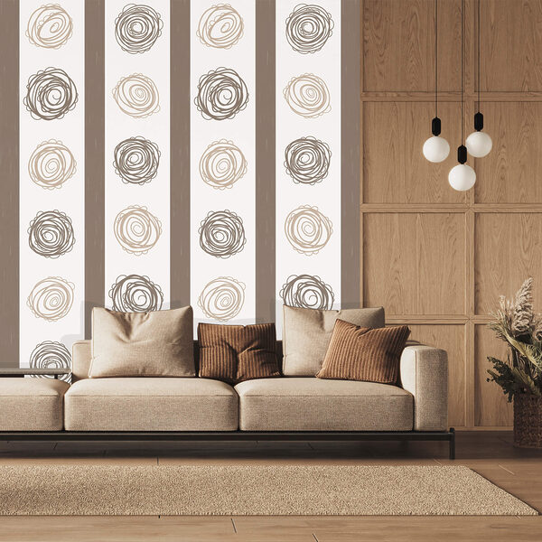 Vzor kruhů a čar Vzor kruhů a čar