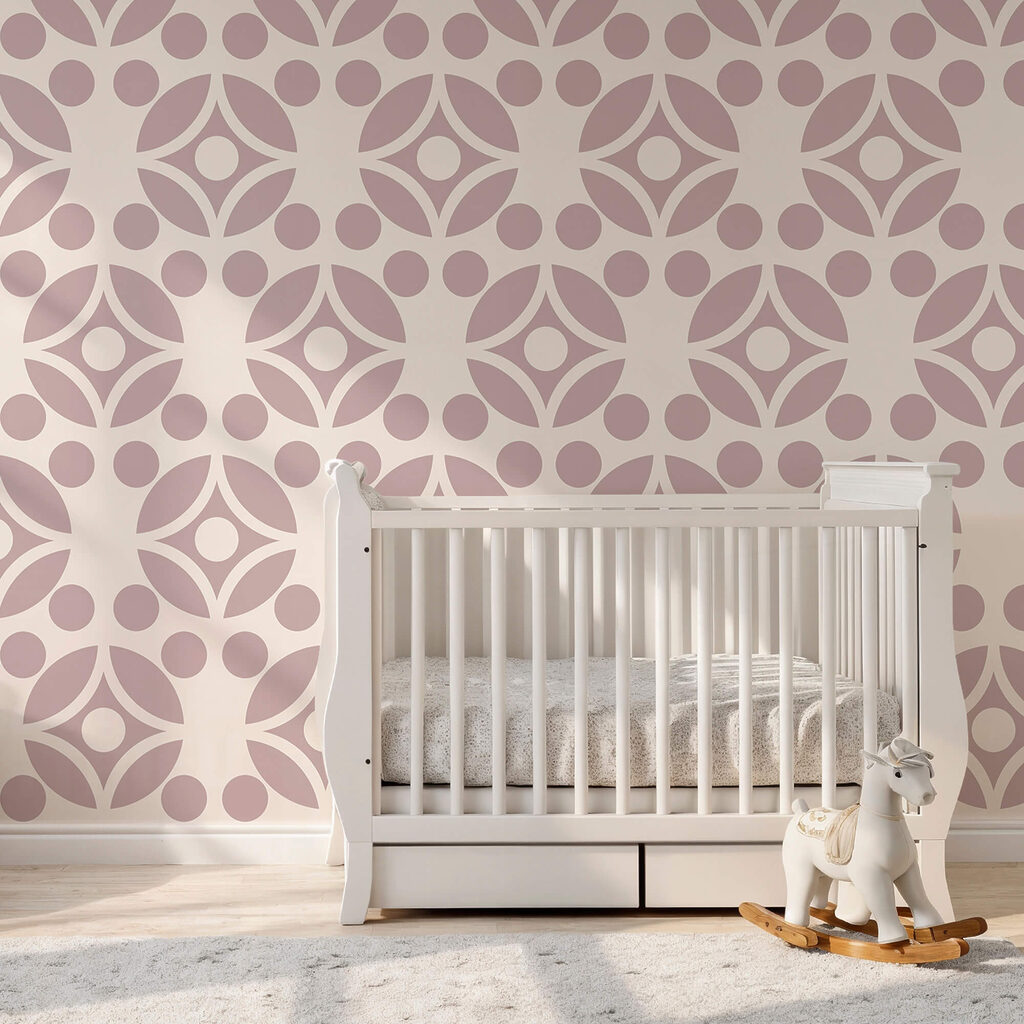 Vzor kruhů a teček