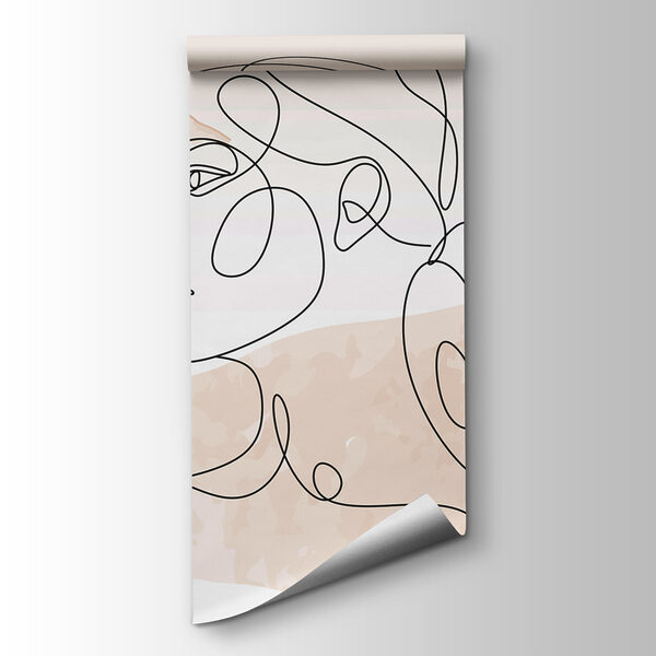 Drawing of a woman's face Drawing of a woman's face