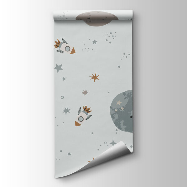 Pattern of planets and rockets Pattern of planets and rockets