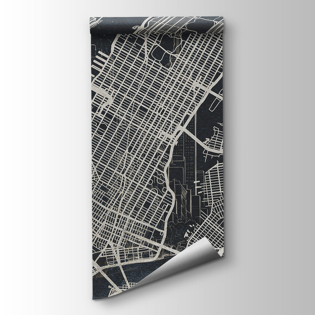 Map of a city Map of a city