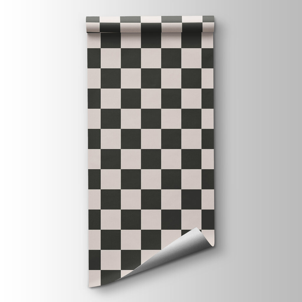 Black and white checkered pattern Black and white checkered pattern