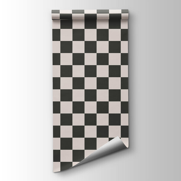 Black and white checkered pattern Black and white checkered pattern