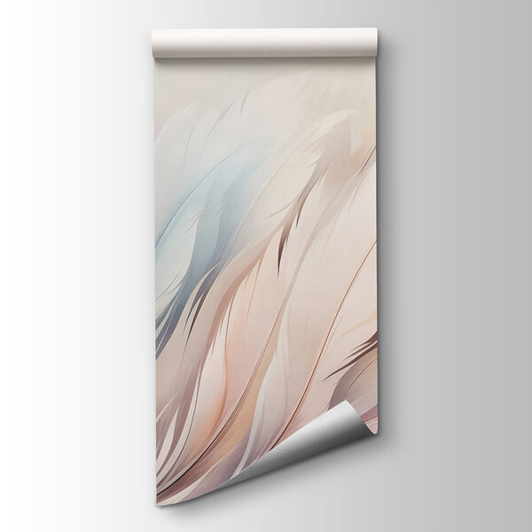 Delicate hues of soft feather textures Delicate hues of soft feather textures