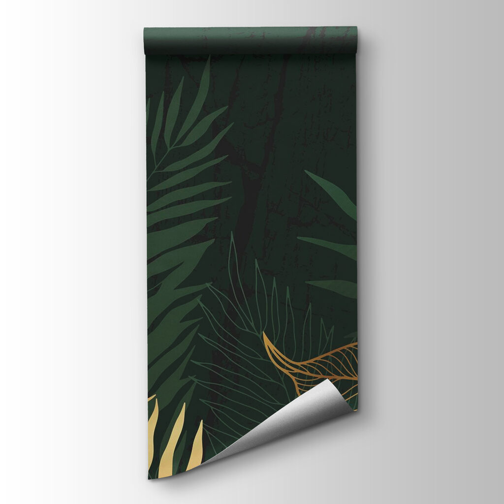 Botanical elegance on a dark backdrop