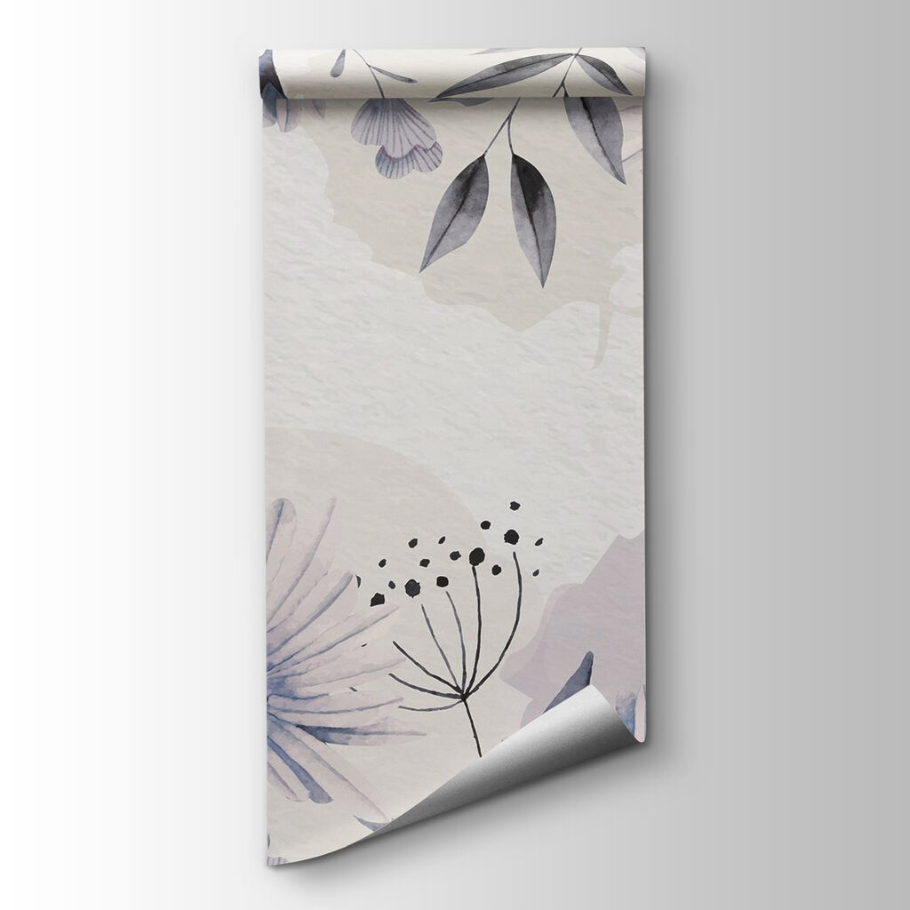 Delicate floral watercolor design