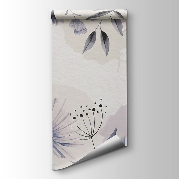 Delicate floral watercolor design