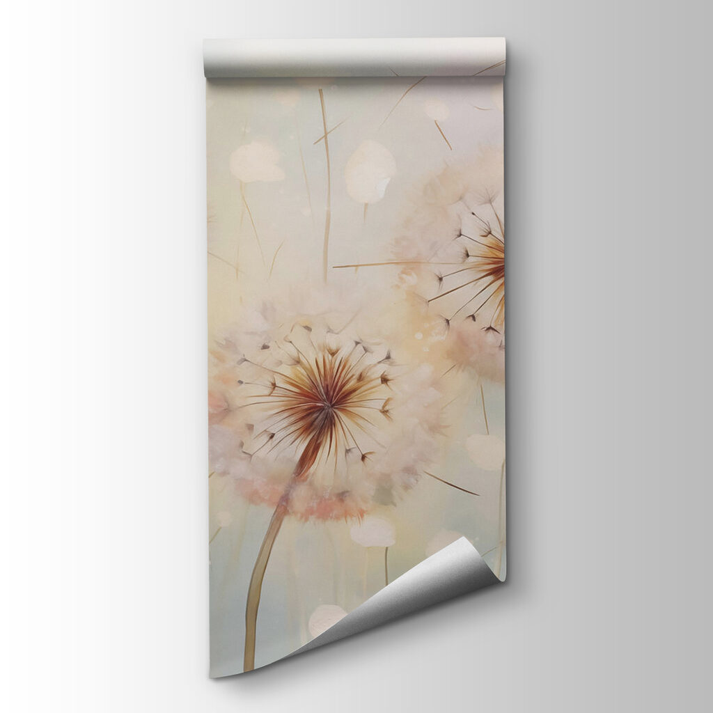 Painting of dandelions Painting of dandelions