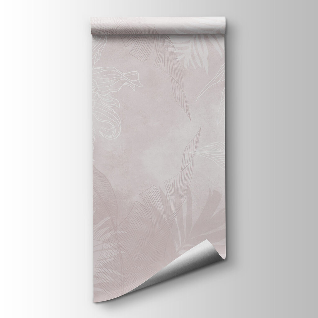 White and pink floral pattern