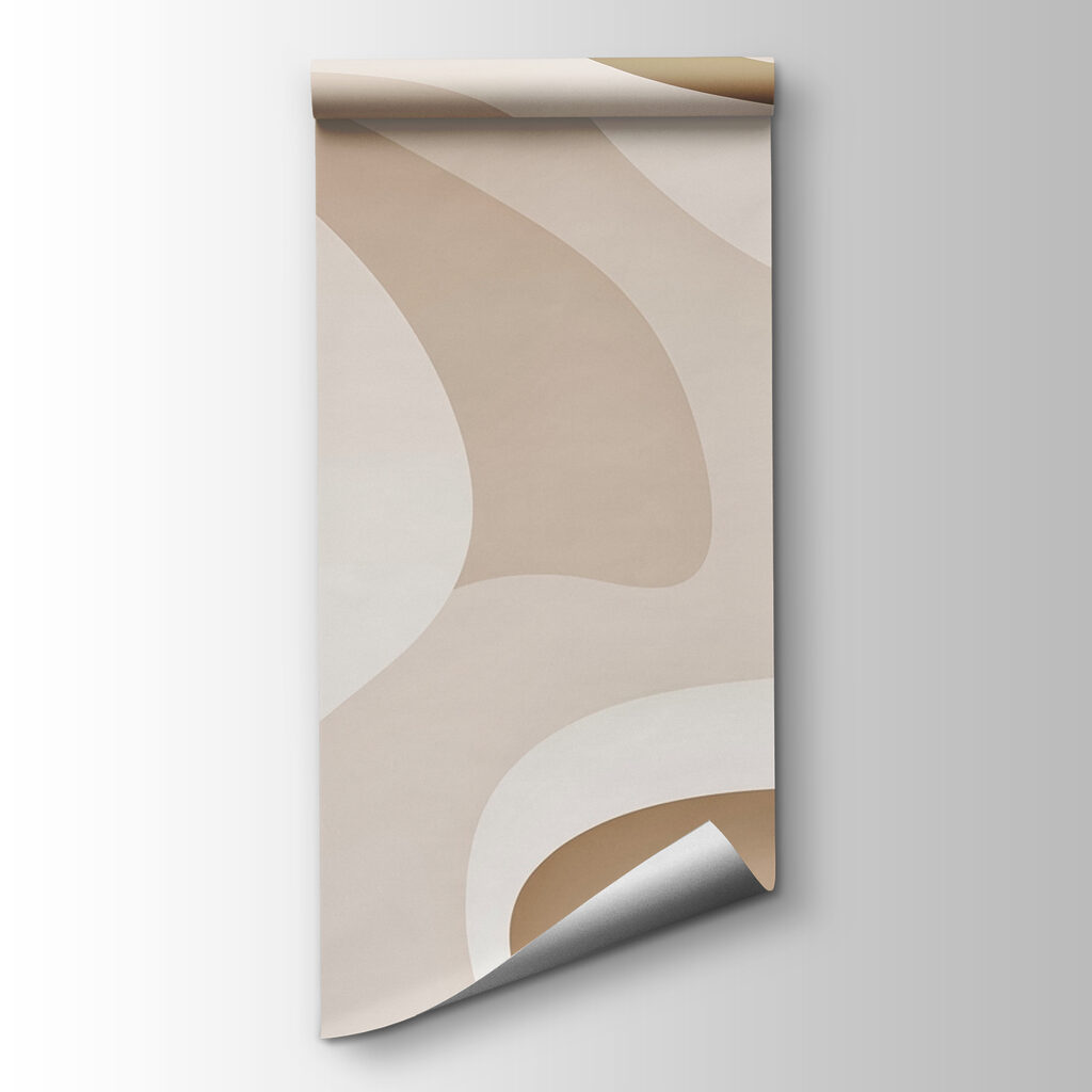 White and brown swirls White and brown swirls