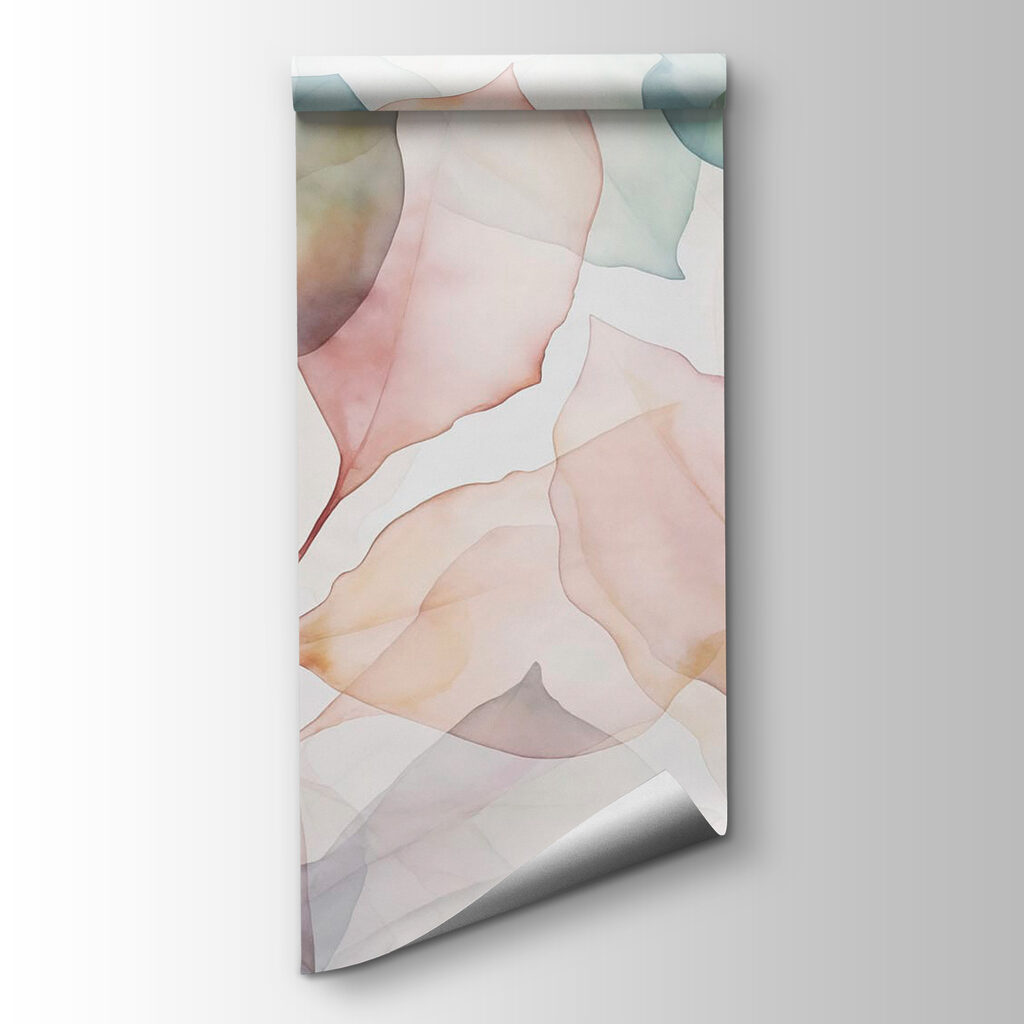 Soft hues of delicate leaves Soft hues of delicate leaves