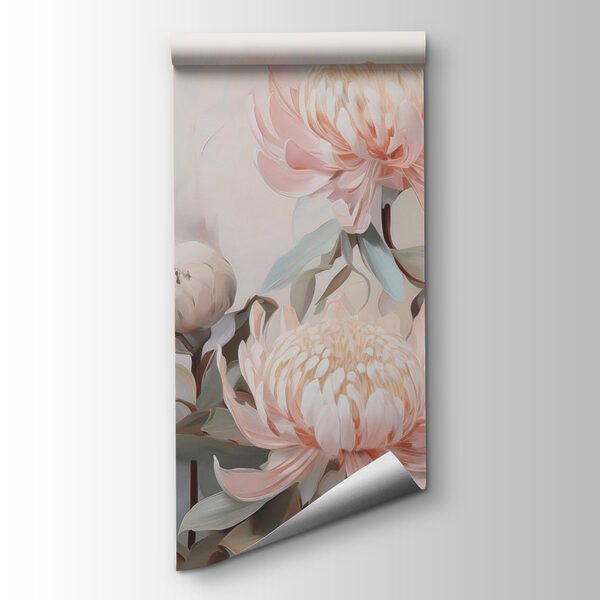 Beautiful blooms in soft colors