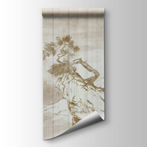 Painting of mountains and trees Painting of mountains and trees