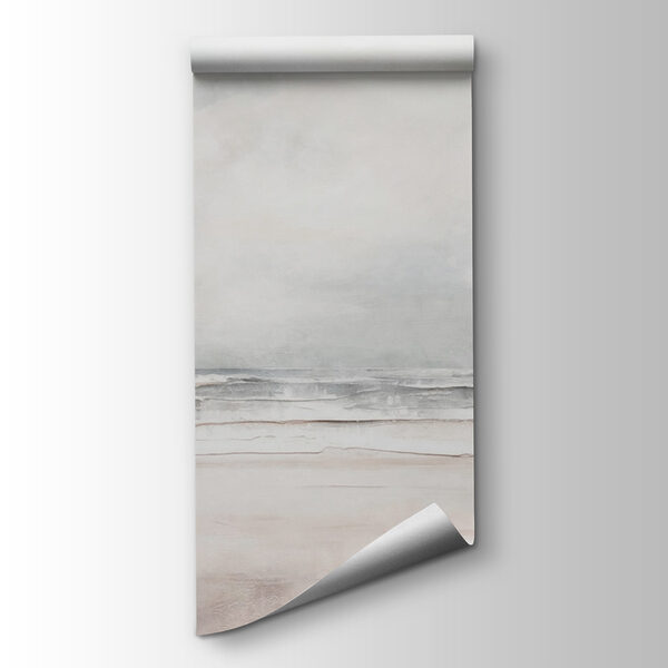 Beach with waves and clouds Beach with waves and clouds