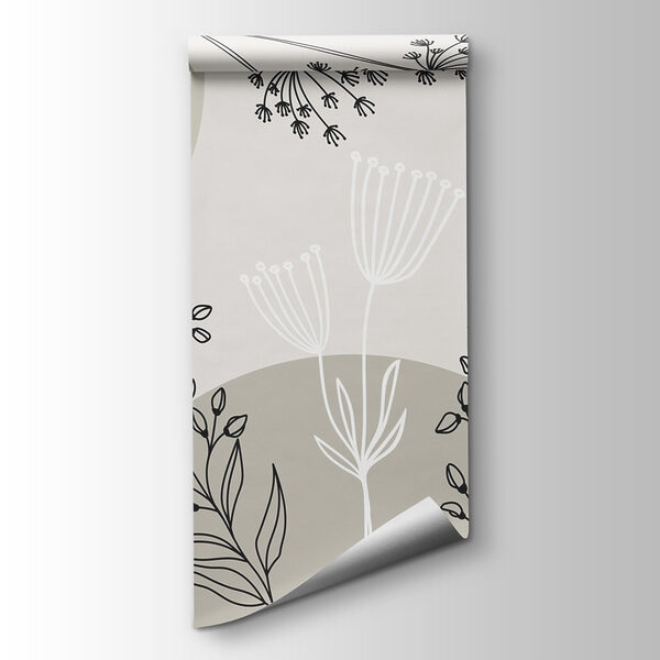 Drawing of flowers and plants