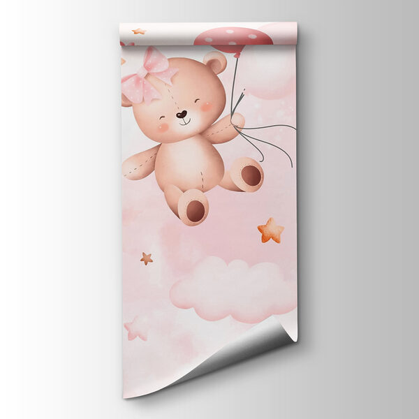 Group of teddy bears holding balloons Group of teddy bears holding balloons