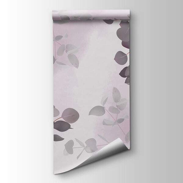 Delicate leaves on soft background