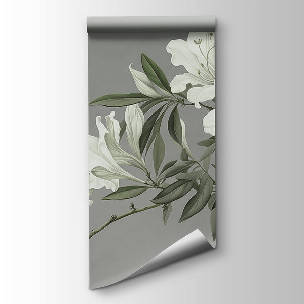 Delicate blooms against soft backdrop