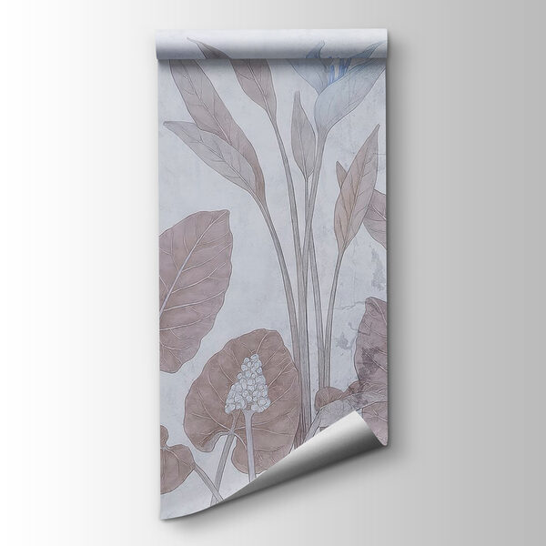 Delicate botanical design in soft tones Delicate botanical design in soft tones