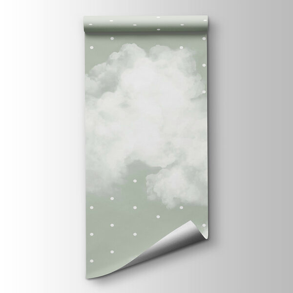 White clouds in the sky