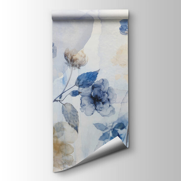 Blue and white flowers Blue and white flowers