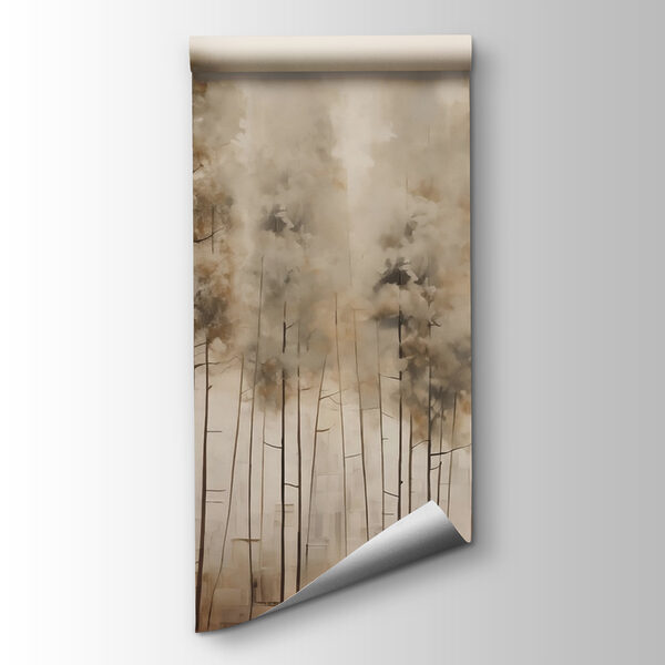 Group of trees in a forest Group of trees in a forest