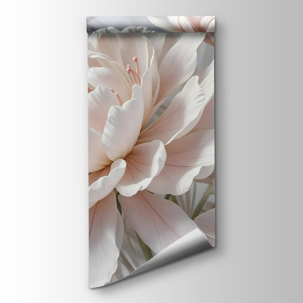 Delicate blooms in soft hues