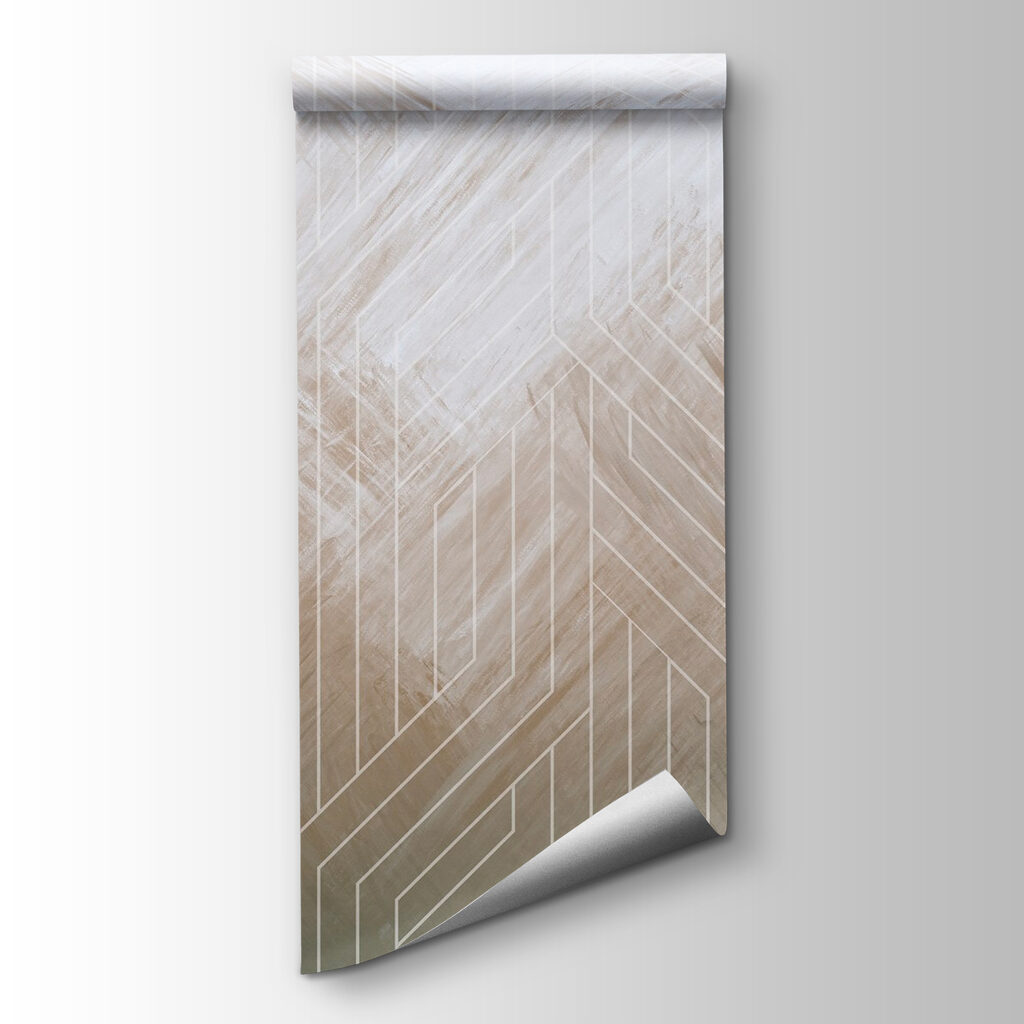 White lines on a white surface